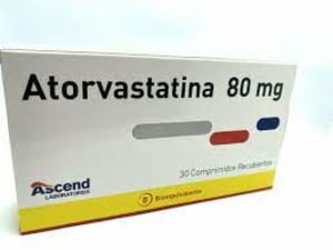 Atorvastatina 80 mg x 30 comp recubiertos